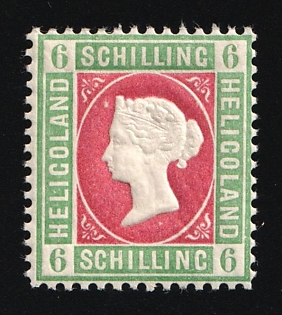 1867 6S Heligoland, German States, Germany