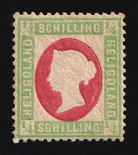 1873 1/4S Heligoland, German States, Germany