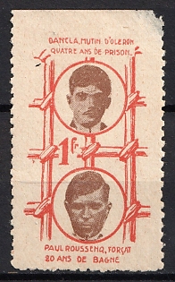 France, Dancla, Mutin of Oleron, Four Years in Prison. Paul Roussenq, Convict, 20 Years in Penalty Hall, Russia-related or Russian Exile, Russian Cinderella