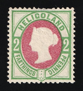 2F/2Pf Heligoland, German States, Germany, Berlin Reprint