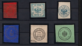 Mail Label Seals Collection, Russian Empire