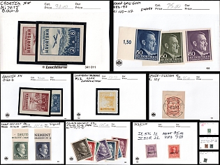 1941-47 Small Collection of WWII Issues