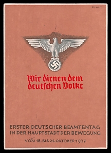 German Eagle Third Reich Nazi Propaganda Postcard