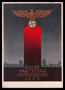 German Eagle Third Reich Nazi Propaganda Postcard