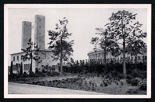 Olympic Games of 1936 Third Reich Nazi Propaganda Postcard