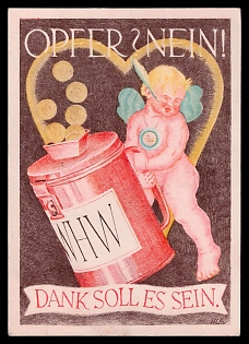 Third Reich Nazi Propaganda Postcard