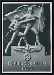 Art Third Reich Nazi Propaganda Postcard