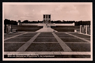 Nazi Party Nuremberg Rallies Third Reich Nazi Propaganda Postcard