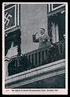 Nazi Party Nuremberg Rallies Third Reich Nazi Propaganda Postcard