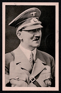 Hitler Third Reich Nazi Propaganda Postcard