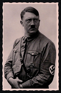 Hitler Third Reich Nazi Propaganda Postcard