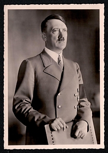 Hitler Third Reich Nazi Propaganda Postcard
