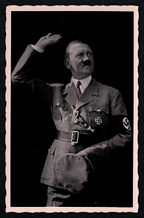 Hitler Third Reich Nazi Propaganda Postcard