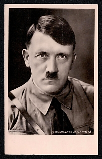 Hitler Third Reich Nazi Propaganda Postcard