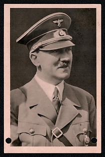 Hitler Third Reich Nazi Propaganda Postcard