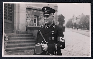 Famous Nazi Personality Portrait Third Reich Nazi Propaganda Postcard