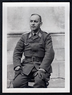 Famous Nazi Personality Portrait Third Reich Nazi Propaganda Postcard