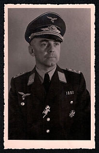 Famous Nazi Personality Portrait Third Reich Nazi Propaganda Postcard