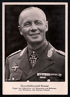 Famous Nazi Personality Portrait Third Reich Nazi Propaganda Postcard