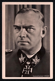 Famous Nazi Personality Portrait Third Reich Nazi Propaganda Postcard
