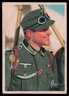 High Rank Military Personnel Portrait Third Reich Nazi Propaganda Postcard