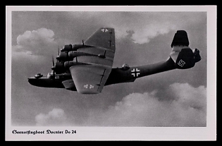 Military Aircraft Air Force Luftwaffe Third Reich Nazi Propaganda Postcard