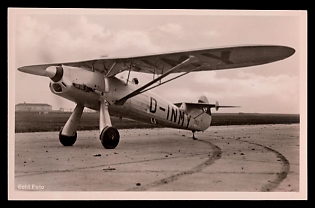 Military Aircraft Air Force Luftwaffe Third Reich Nazi Propaganda Postcard