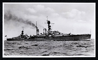 Navy Ships Deutsche Marine Third Reich Nazi Propaganda Postcard