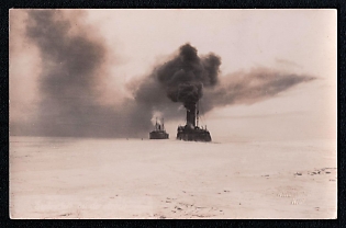 Navy Ships Deutsche Marine Third Reich Nazi Propaganda Postcard