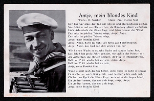 Sailors Navy Ships Deutsche Marine Third Reich Nazi Propaganda Postcard