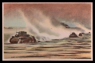 Tank Armored Forces Panzerwaffe Third Reich Nazi Propaganda Postcard