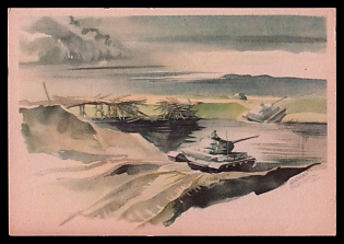 Tank Armored Forces Panzerwaffe Third Reich Nazi Propaganda Postcard