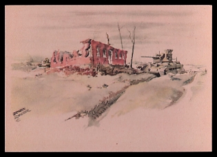 Tank Armored Forces Panzerwaffe Third Reich Nazi Propaganda Postcard