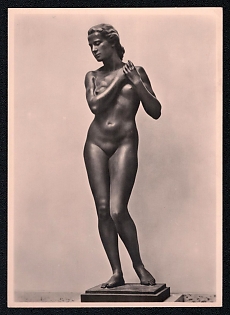 Nude Art Third Reich Nazi Propaganda Postcard
