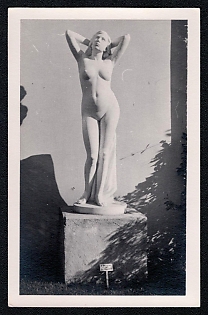Nude Art Third Reich Nazi Propaganda Postcard