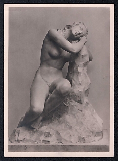 Nude Art Third Reich Nazi Propaganda Postcard