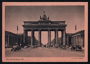 Architecture Third Reich Nazi Propaganda Postcard