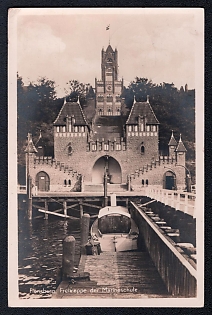 Architecture Third Reich Nazi Propaganda Postcard