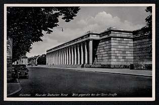 Architecture Third Reich Nazi Propaganda Postcard