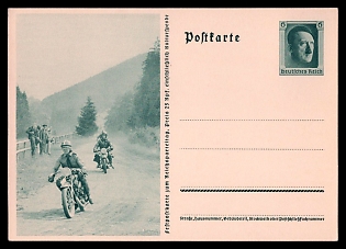 Postal Stationery Third Reich Nazi Propaganda Postcard