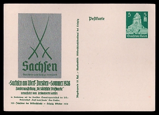 Postal Stationery Third Reich Nazi Propaganda Postcard