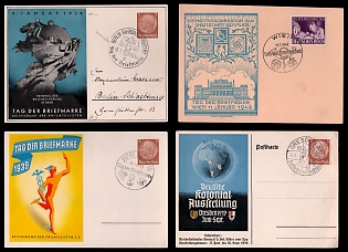 Postal Stationeries Third Reich Nazi Propaganda Postcard