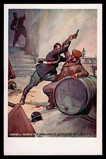 1922-1945 Fascist Italy Propaganda Postcard