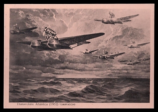 1922-1945 Fascist Italy Propaganda Postcard