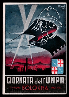 1922-1945 Fascist Italy Propaganda Postcard