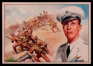 1922-1945 Fascist Italy Propaganda Postcard