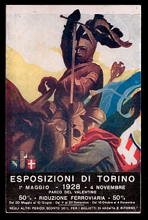 1922-1945 Fascist Italy Propaganda Postcard