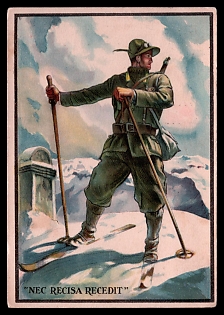 1922-1945 Fascist Italy Propaganda Postcard
