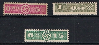 'DAF' National Socialist War Victims' Welfare, German Labour Front, Third Reich Nazi Germany Propaganda