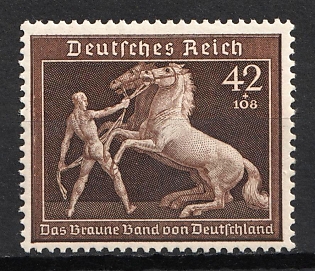 1939 42pf Third Reich, Germany, Complete Set
